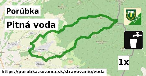 Pitná voda, Porúbka, okres SO