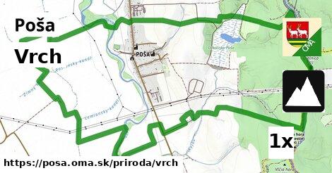 Vrch, Poša