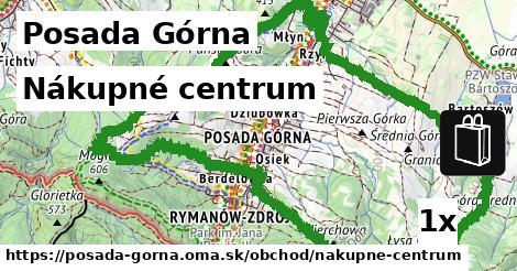 nákupné centrum v Posada Górna