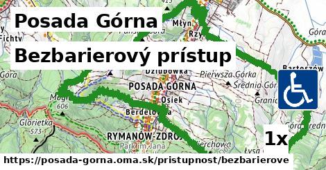 Bezbarierový prístup, Posada Górna