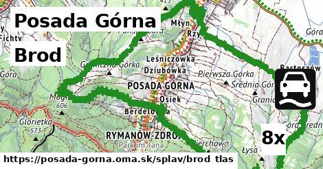 Brod, Posada Górna