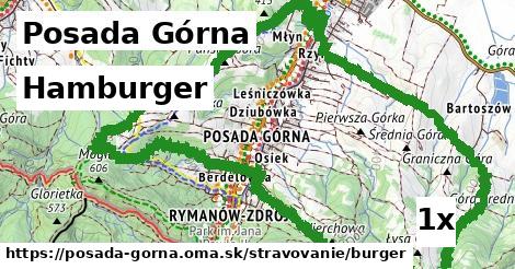 hamburger v Posada Górna