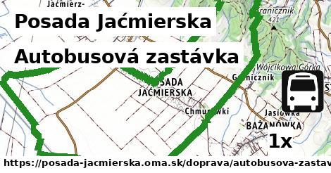 Autobusová zastávka, Posada Jaćmierska