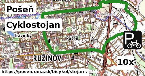 Cyklostojan, Pošeň