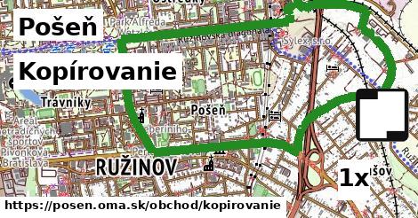 Kopírovanie, Pošeň