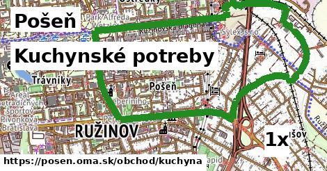 Kuchynské potreby, Pošeň