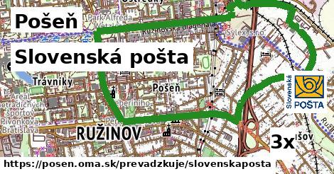 Slovenská pošta, Pošeň