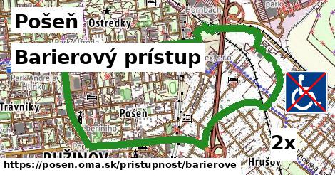 Barierový prístup, Pošeň