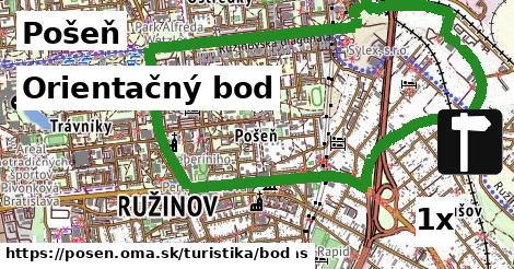 Orientačný bod, Pošeň