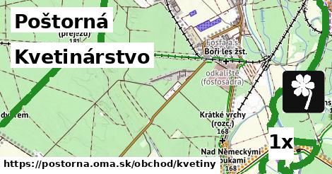 Kvetinárstvo, Poštorná