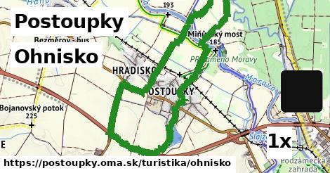 ohnisko v Postoupky