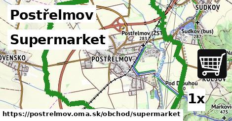 Supermarket, Postřelmov