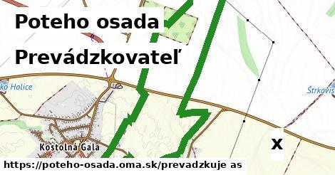 prevádzkovateľ v Poteho osada