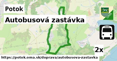 Autobusová zastávka, Potok