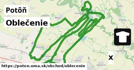 Oblečenie, Potôň