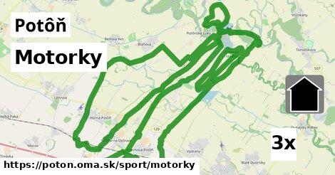 motorky v Potôň