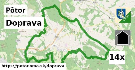 doprava v Pôtor