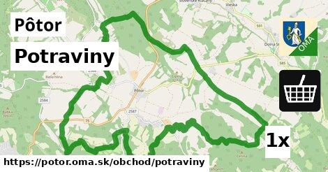 Potraviny, Pôtor