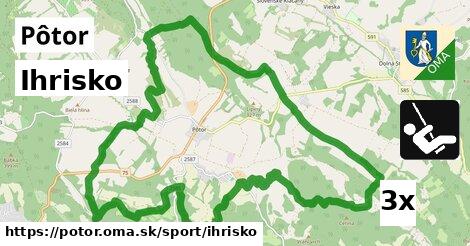 Ihrisko, Pôtor