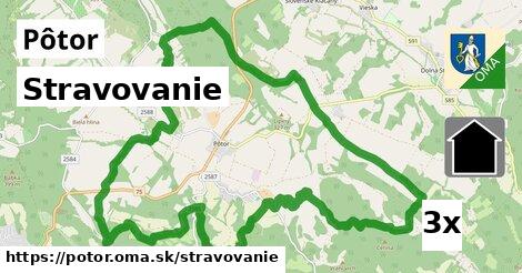 stravovanie v Pôtor