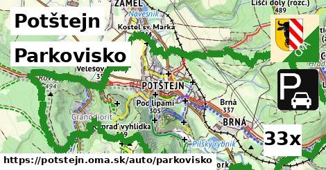 Parkovisko, Potštejn