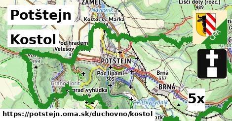 Kostol, Potštejn