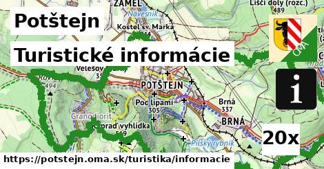 Turistické informácie, Potštejn