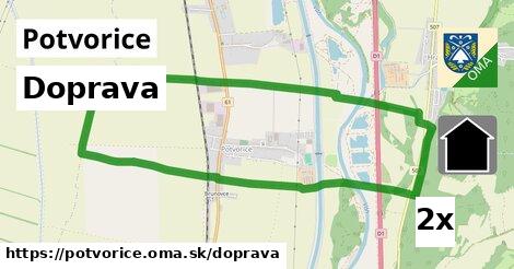 doprava v Potvorice