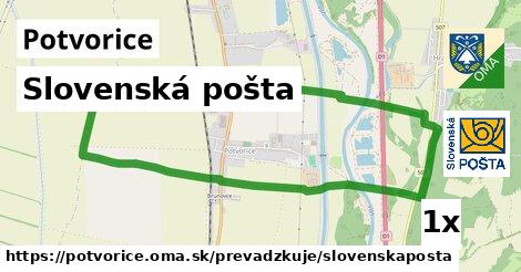 Slovenská pošta, Potvorice