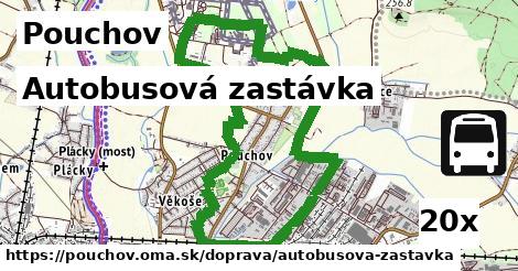 Autobusová zastávka, Pouchov