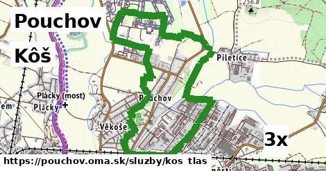 Kôš, Pouchov