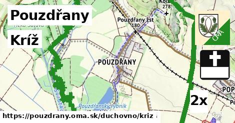 Kríž, Pouzdřany