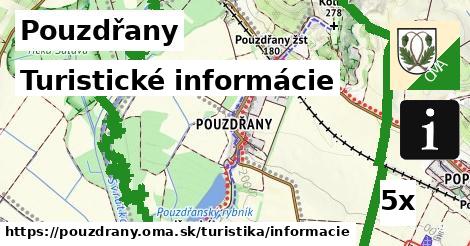 Turistické informácie, Pouzdřany