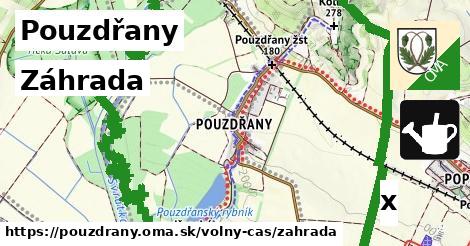 Záhrada, Pouzdřany