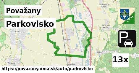 Parkovisko, Považany