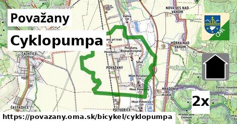 cyklopumpa v Považany