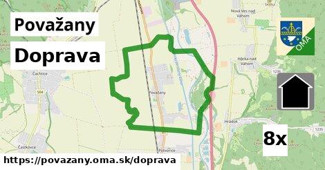 doprava v Považany