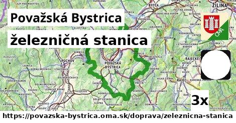 železničná stanica, Považská Bystrica