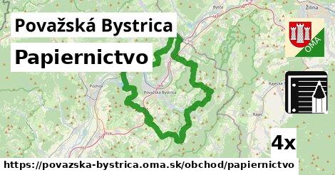 Papiernictvo, Považská Bystrica