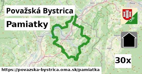 pamiatky v Považská Bystrica