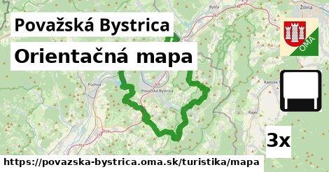 Orientačná mapa, Považská Bystrica
