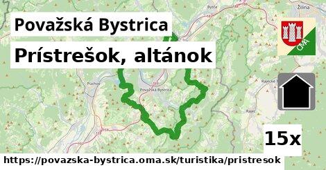 Prístrešok, altánok, Považská Bystrica