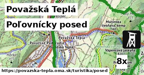 Poľovnícky posed, Považská Teplá