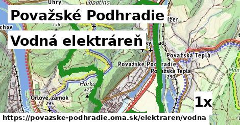 vodná elektráreň v Považské Podhradie