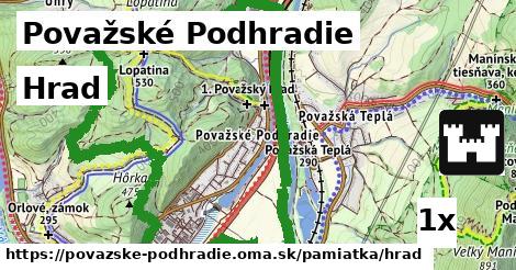 Hrad, Považské Podhradie