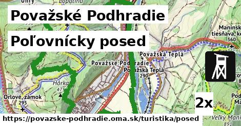 Poľovnícky posed, Považské Podhradie