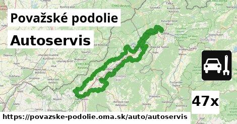 Autoservis, Považské podolie