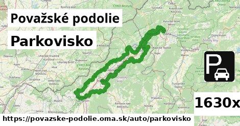 Parkovisko, Považské podolie