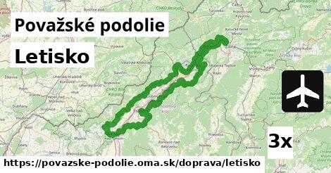 Letisko, Považské podolie