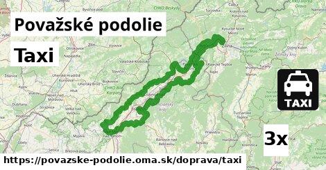 Taxi, Považské podolie